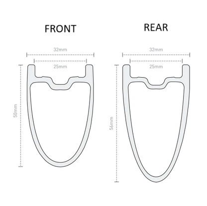 Rueda Trasera ENVE SES 4.5 Tubeless Ready (Center Lock) Blanco