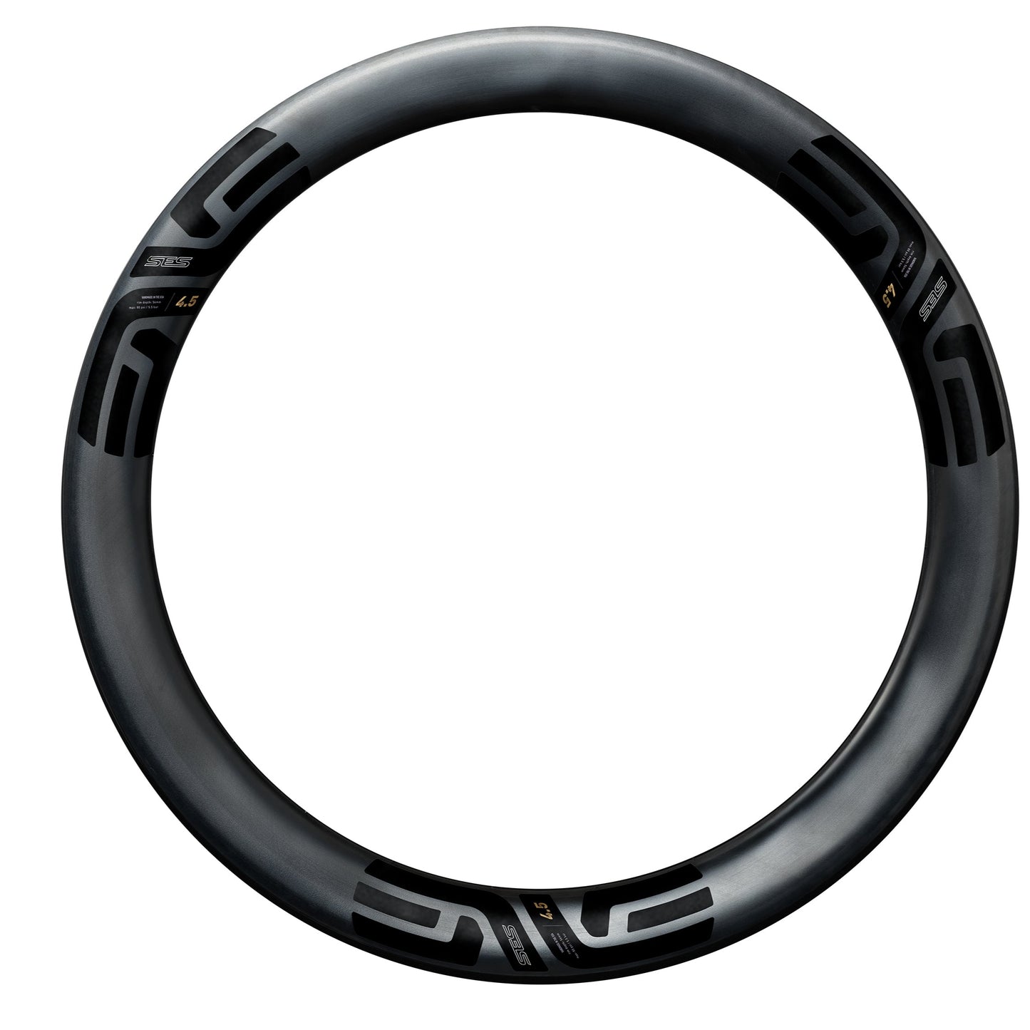 Llanta trasera ENVE SES 4.5 56mm 700c, negra