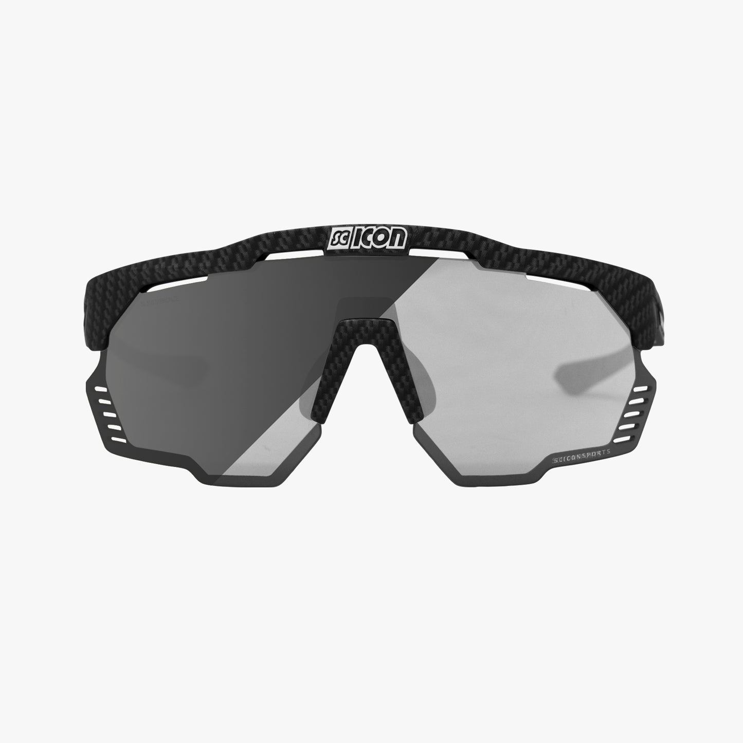 Gafas de sol SCICON AEROSHADE KUNKEN Negro Fotocromático Plata