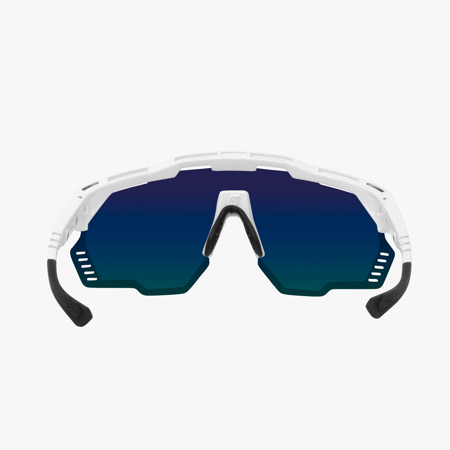 Gafas de sol SCICON AEROSHADE KUNKEN Blanco Multimirror Azul