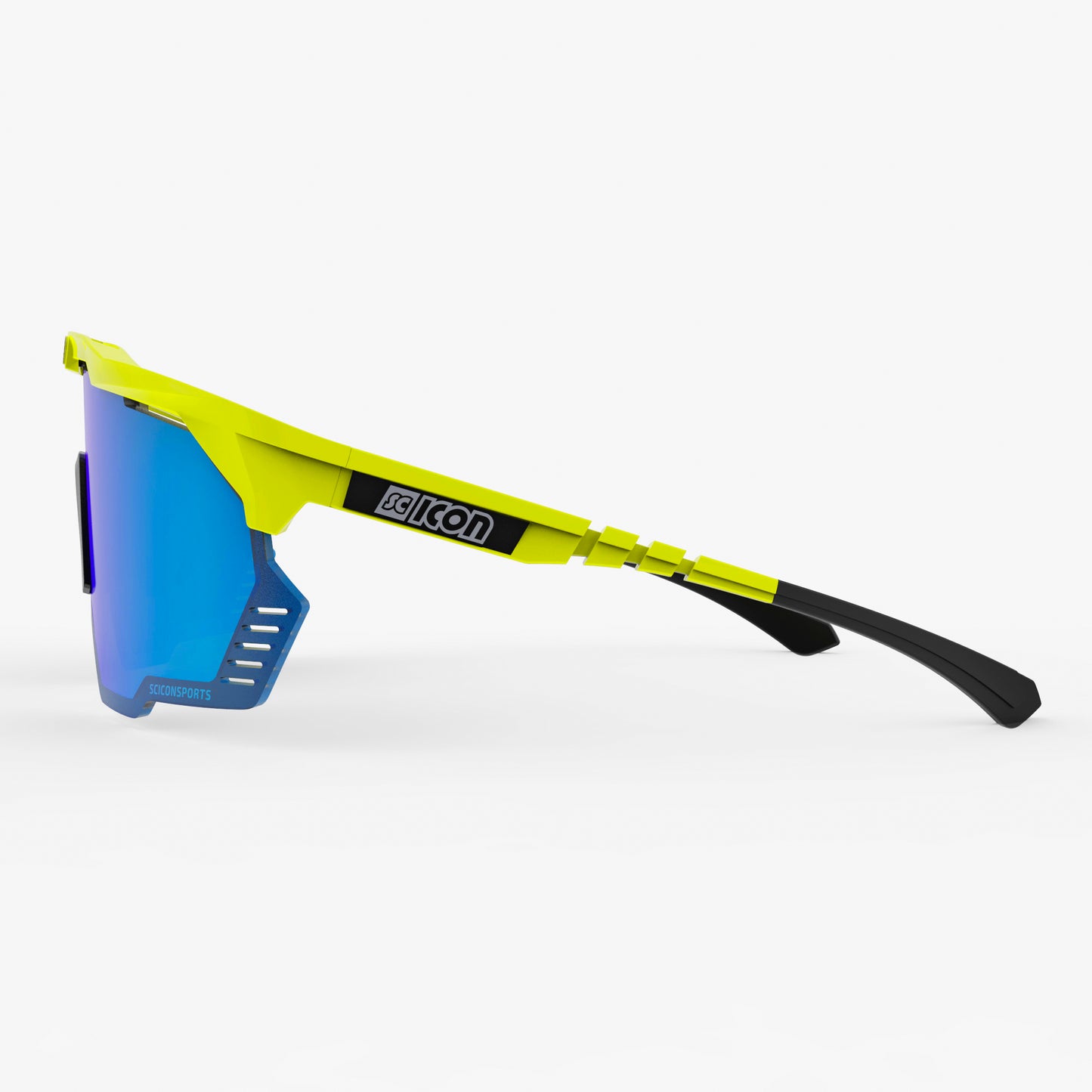 Gafas SCICON AEROSHADE KUNKEN Fluo Yellow Multimirror Blue
