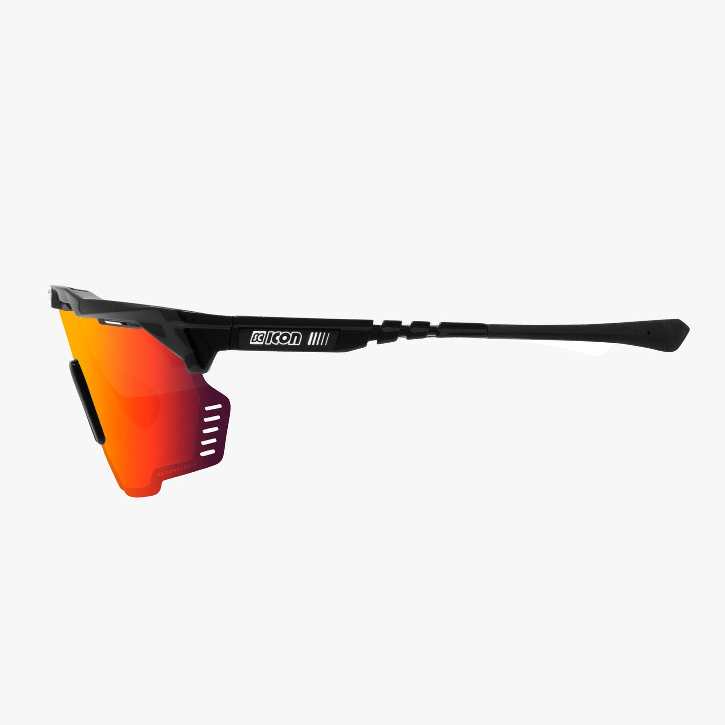 Gafas SCICON AEROSHADE KUNKEN Negro Multimirror Rojo