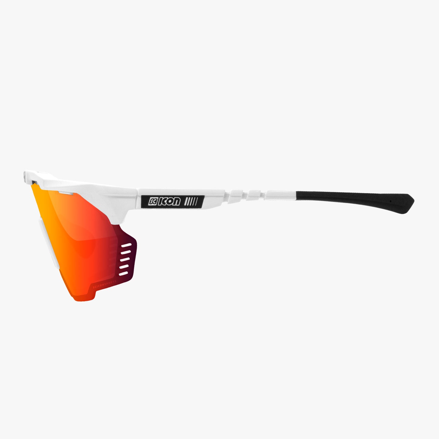 Gafas SCICON AEROSHADE KUNKEN Blanco Multimirror Rojo