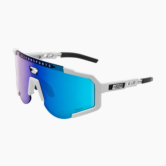 Gafas SCICON AEROSCOPE Blanco Multimirror Azul