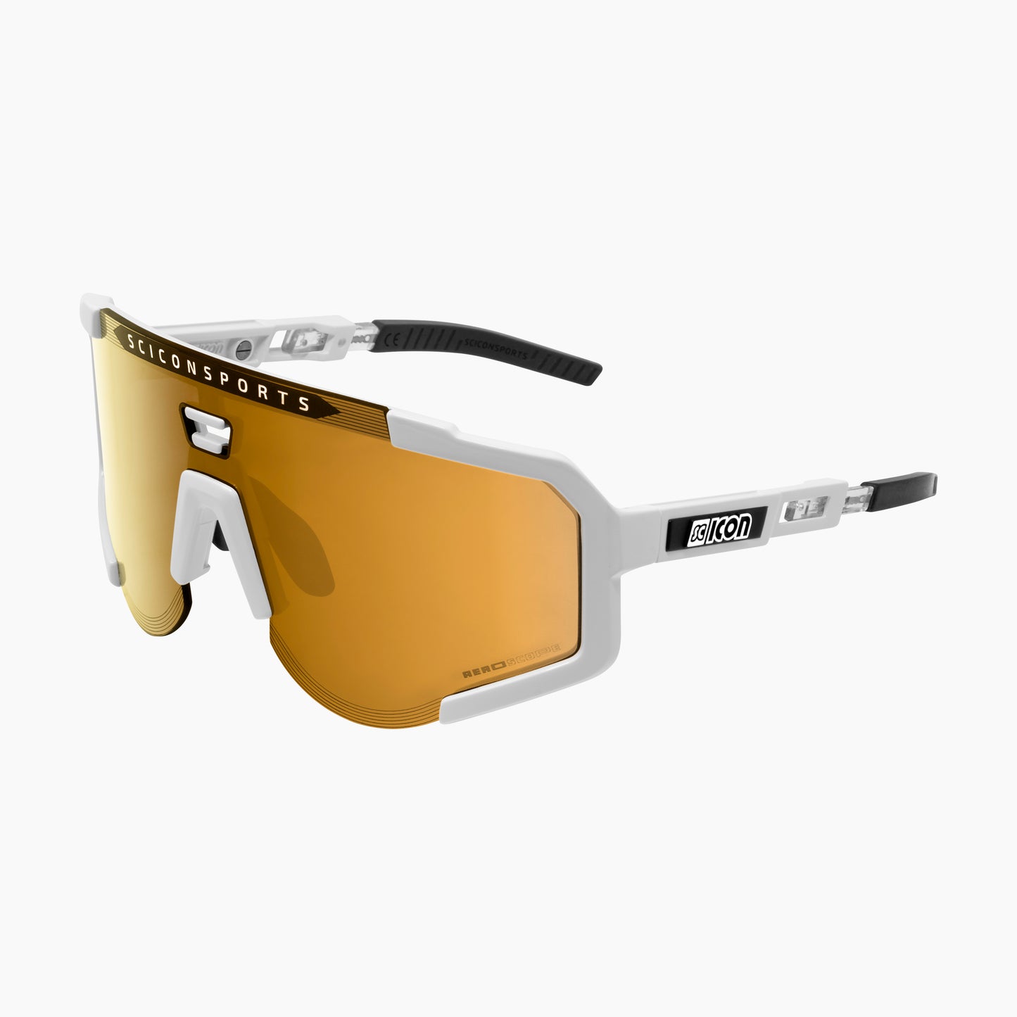 Gafas SCICON AEROSCOPE Blanco Multimirror Bronce