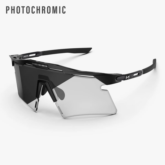Gafas SCICON AEROSHADE 2.0 TITANIUM Negro Mate Gris Lente Fotocromática