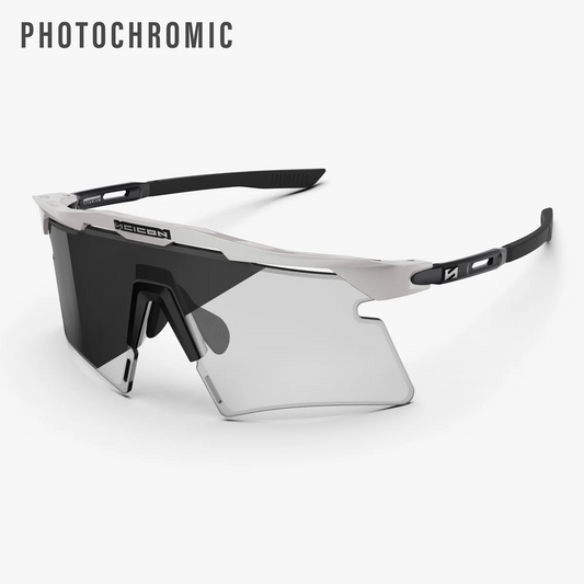 Gafas SCICON AEROSHADE 2.0 TITANIUM White Metal Gris Lente Fotocromática