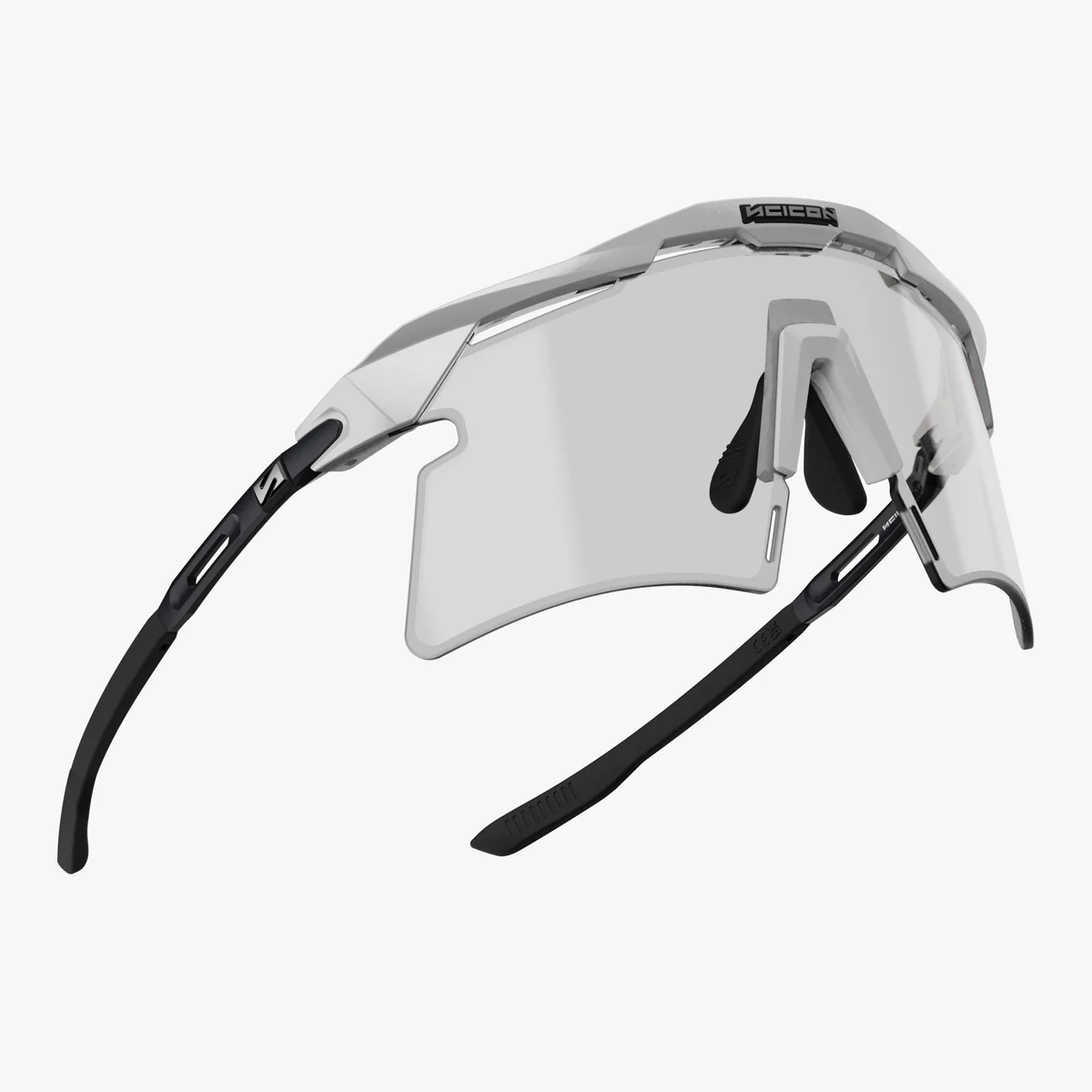 Gafas SCICON AEROSHADE 2.0 TITANIUM White Metal Gris Lente Fotocromática