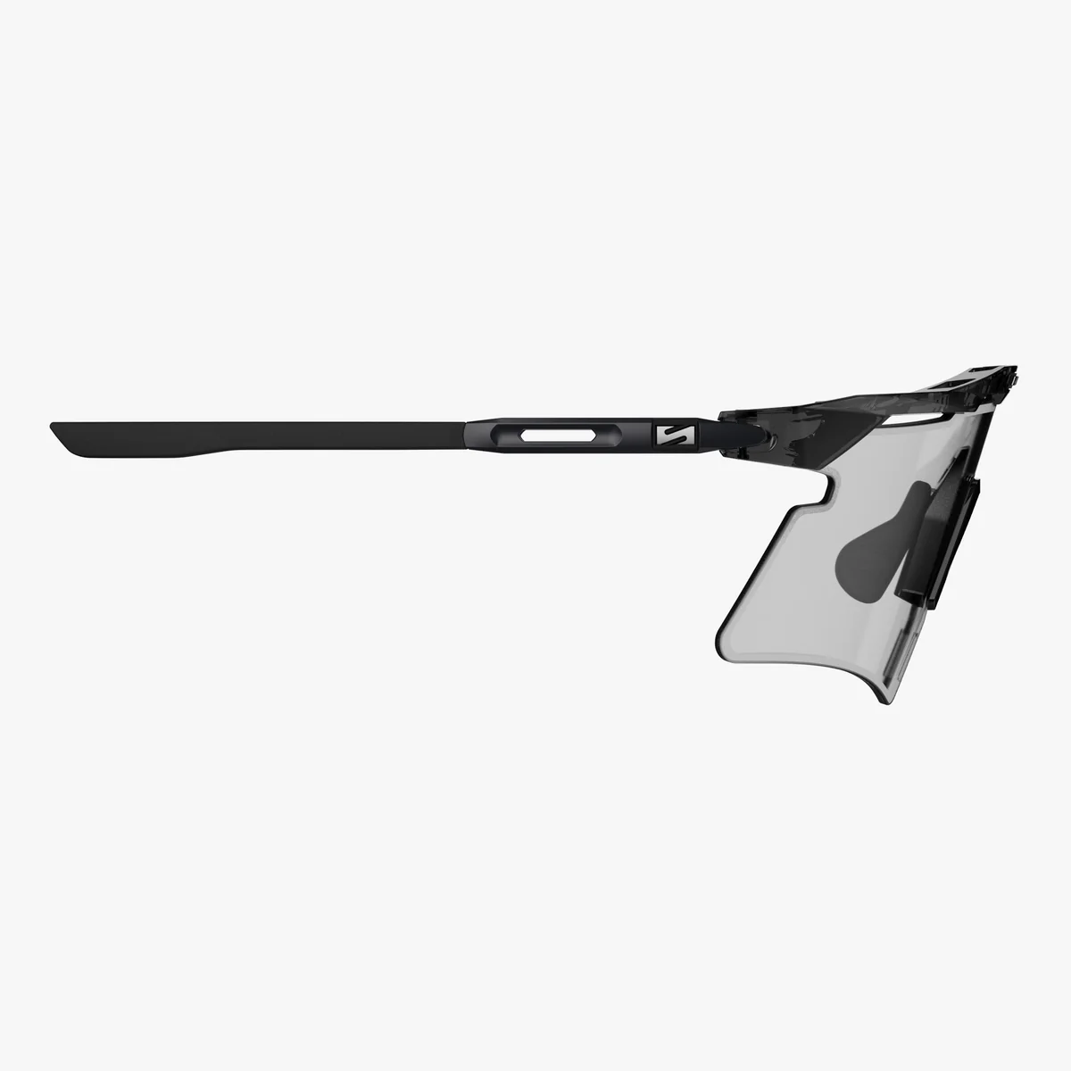 Gafas de sol SCICON AEROSHADE 2.0 TITANIUM Cristal negro brillante Lente gris fotocromática