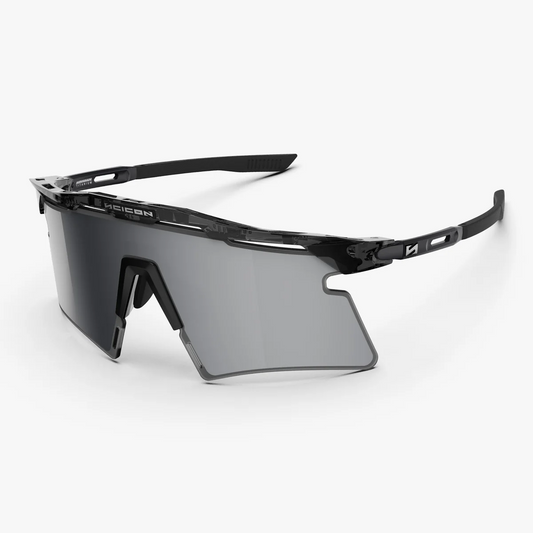 Gafas SCICON AEROSHADE 2.0 TITANIUM Cristal Negro Brillante Multimirror Plata + Lente Rosa
