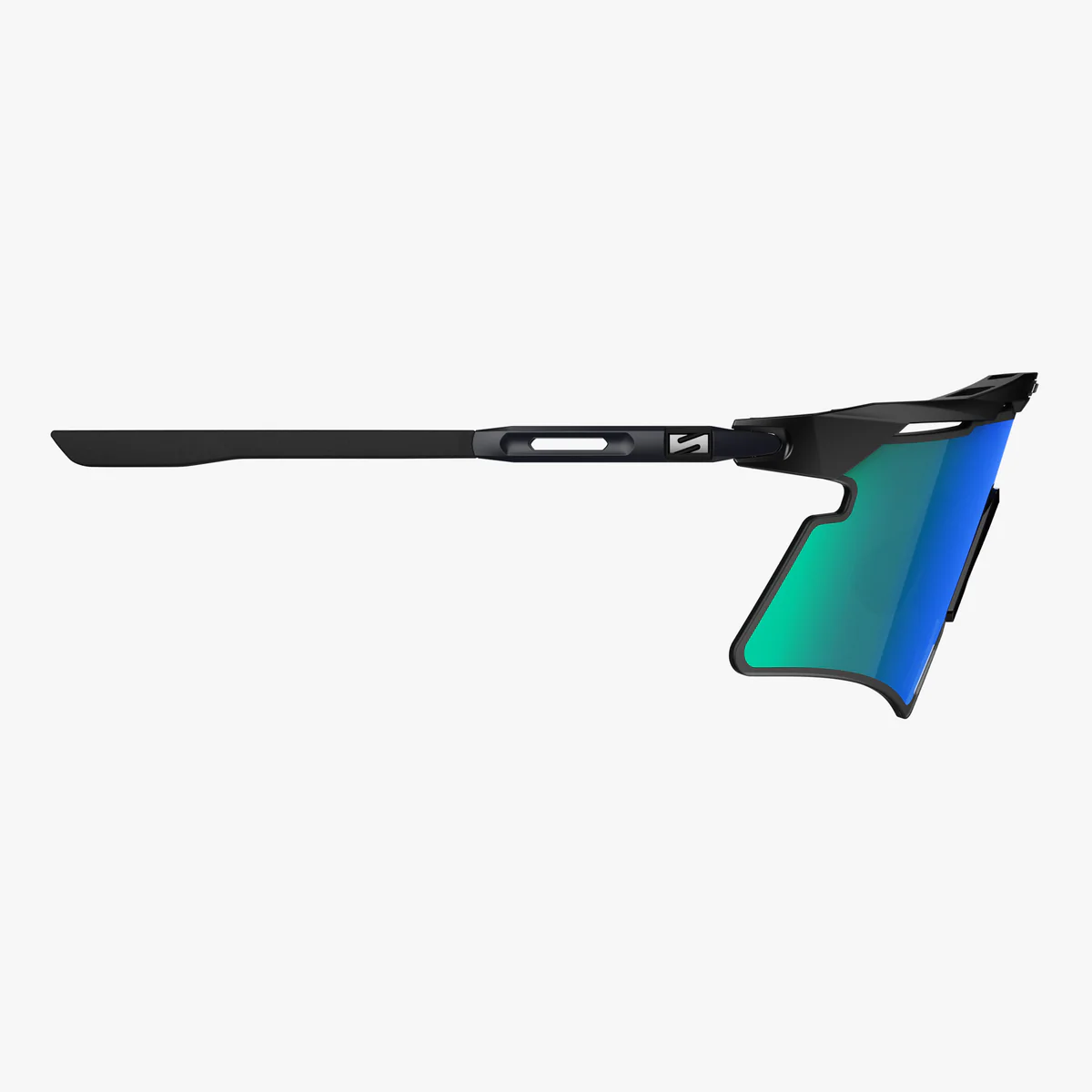 SCICON AEROSHADE 2.0 TITANIUM Gafas Negro Mate Lente Multiespejo Azul Verde + Rosa
