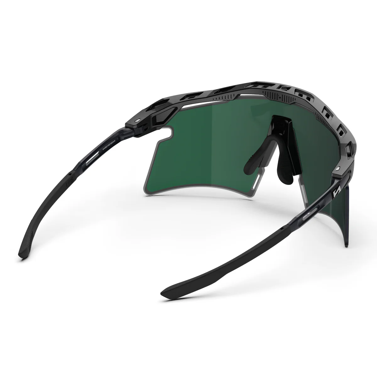 SCICON AEROSHADE 2.0 TITANIUM Gafas Negro Mate Lente Multiespejo Azul Verde + Rosa