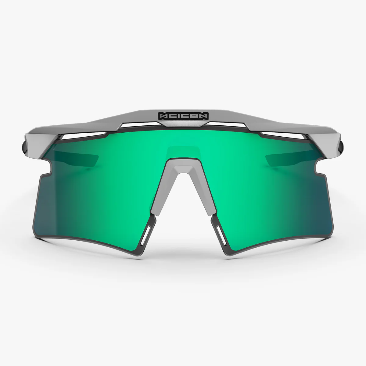 Gafas de sol SCICON AEROSHADE 2.0 TITANIUM White Metal Multimirror Lens Azul Verde + Rosa