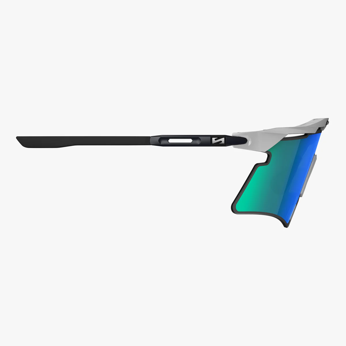 Gafas de sol SCICON AEROSHADE 2.0 TITANIUM White Metal Multimirror Lens Azul Verde + Rosa