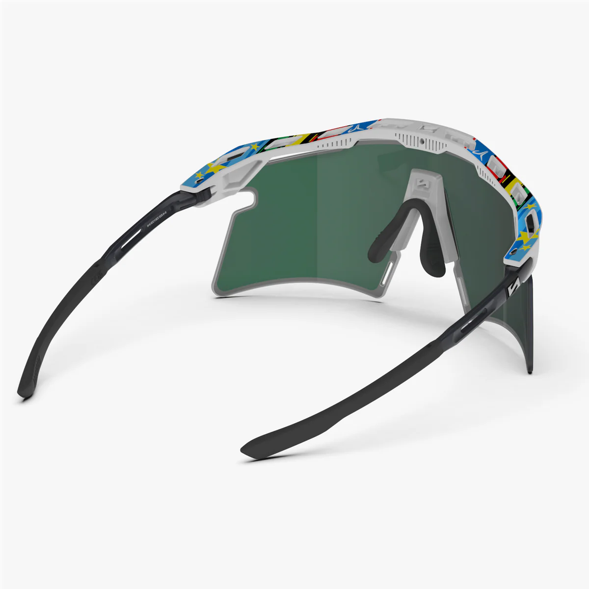 SCICON AEROSHADE 2.0 TITANIUM WC EUROPEAN CHAMPION Lente multiespejo Azul Verde + Rosa
