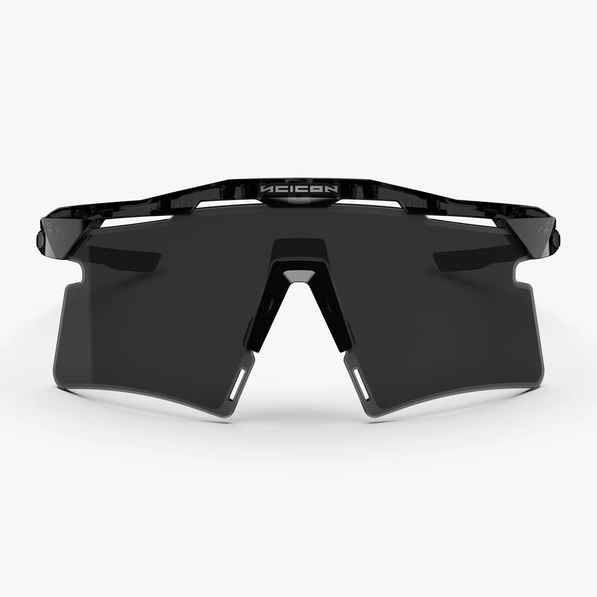 Gafas SCICON AEROSHADE 2.0 TITANIUM Black Crystal Gloss Lens Smoke Black + Pink