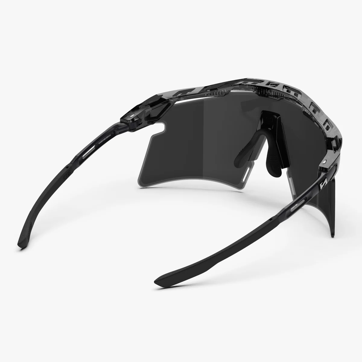Gafas SCICON AEROSHADE 2.0 TITANIUM Black Crystal Gloss Lens Smoke Black + Pink