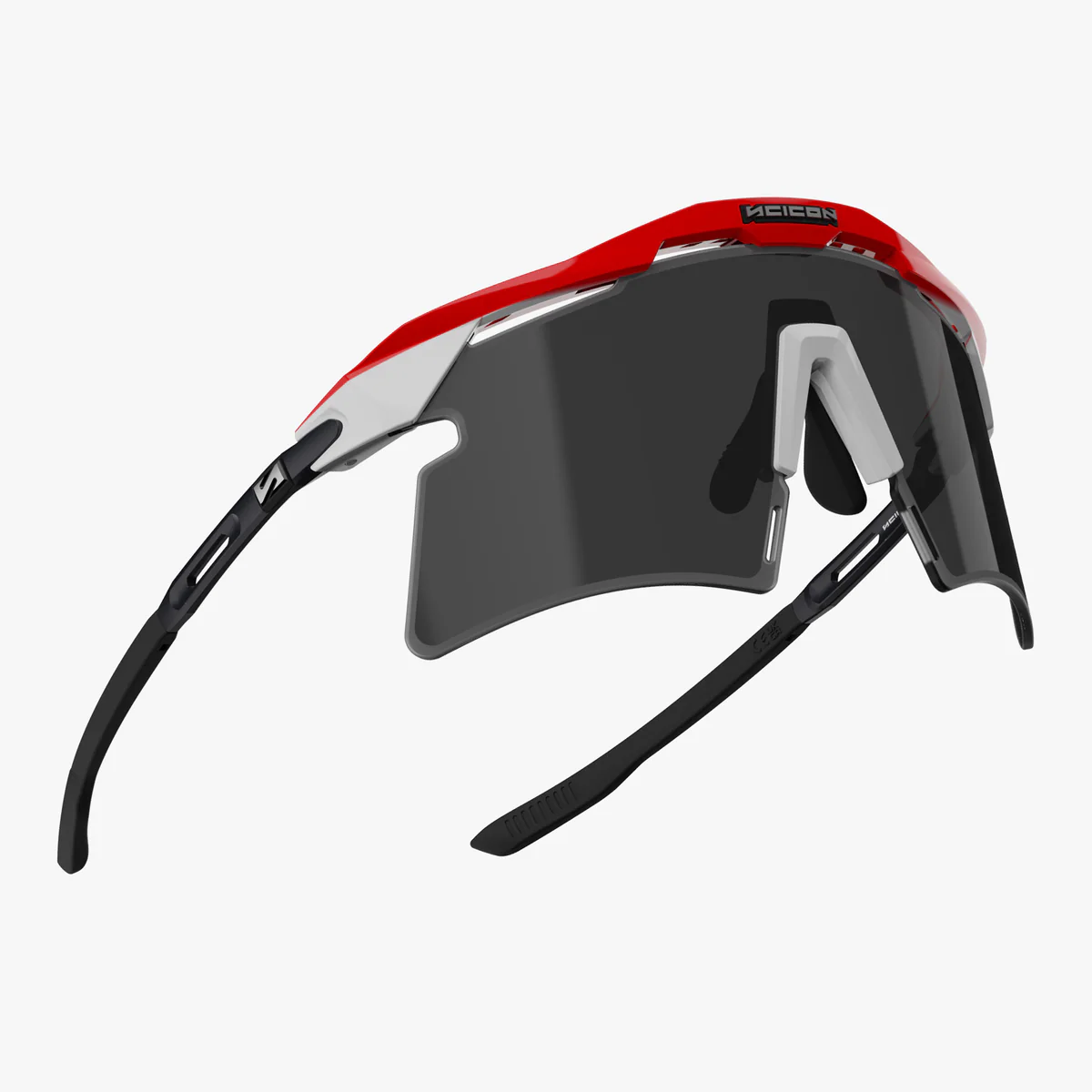Gafas SCICON AEROSHADE 2.0 TITANIUM UAE EMIRATES Negro humo + lente rosa
