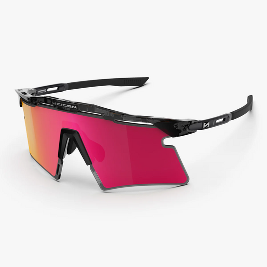 Gafas de sol SCICON AEROSHADE 2.0 TITANIUM Black Crystal Gloss Multimirror Sunburts + Lente Rosa