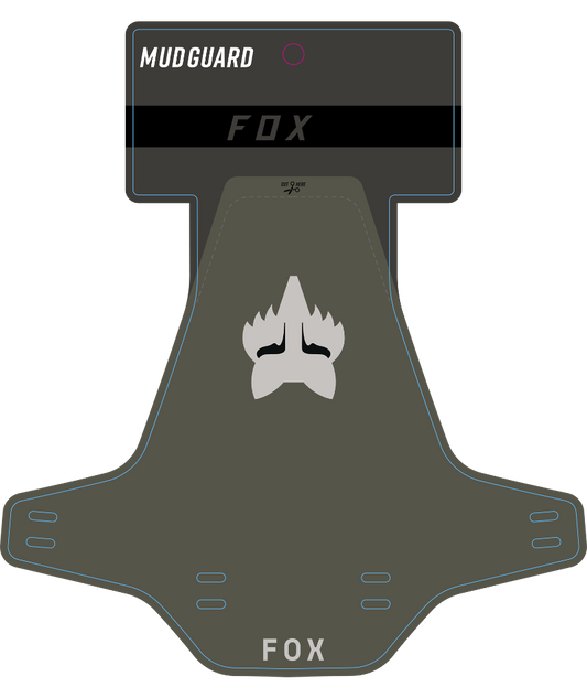 FOX MUD Guardabarros Verde