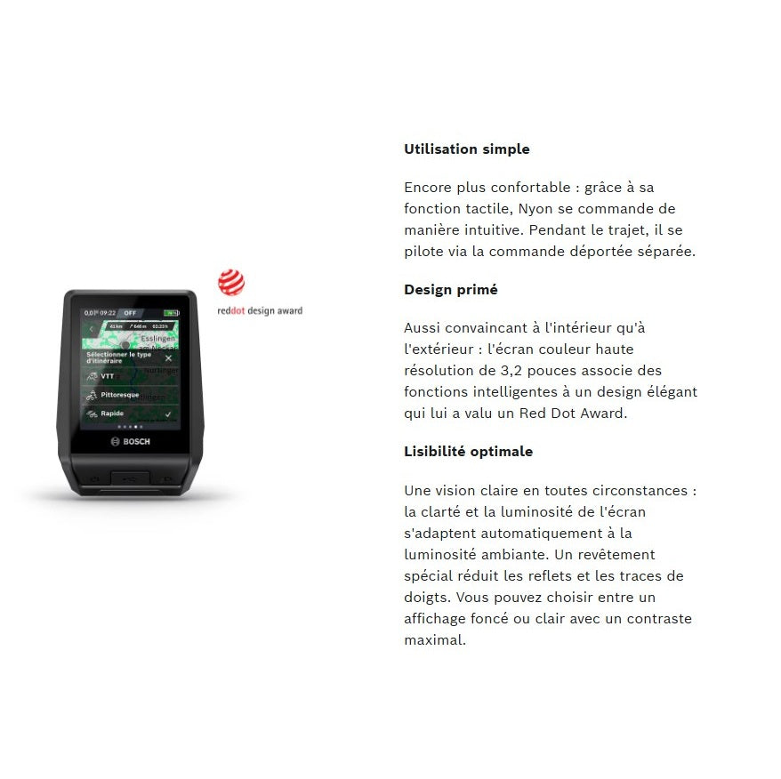 Pantalla BOSCH NYON