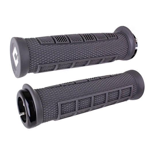 Puños ODI ELITE PRO V2.1 Lock-on 130 mm Gris
