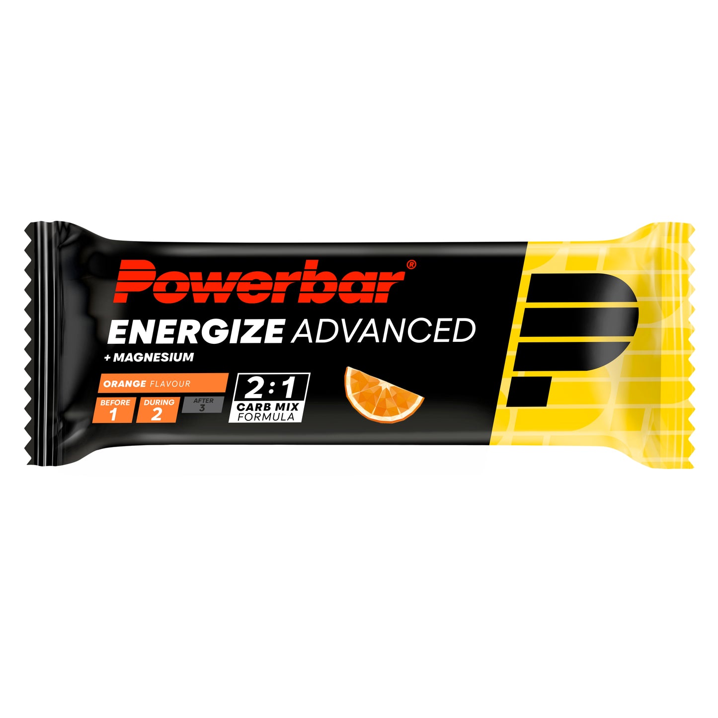 POWERBAR ENERGIZE ADVANCED Barrita energética (55g) Naranja