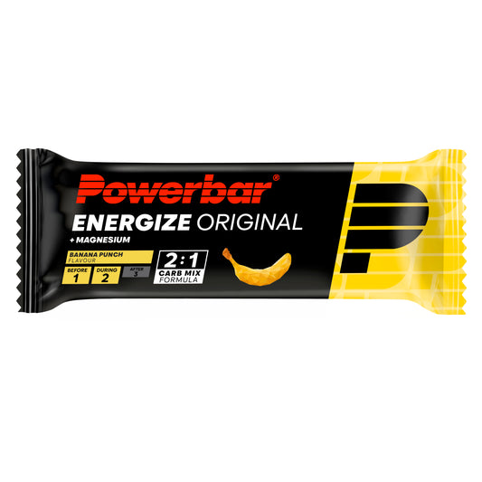 POWERBAR ENERGIZE ORIGINAL Barrita Energética (55gr) Plátano