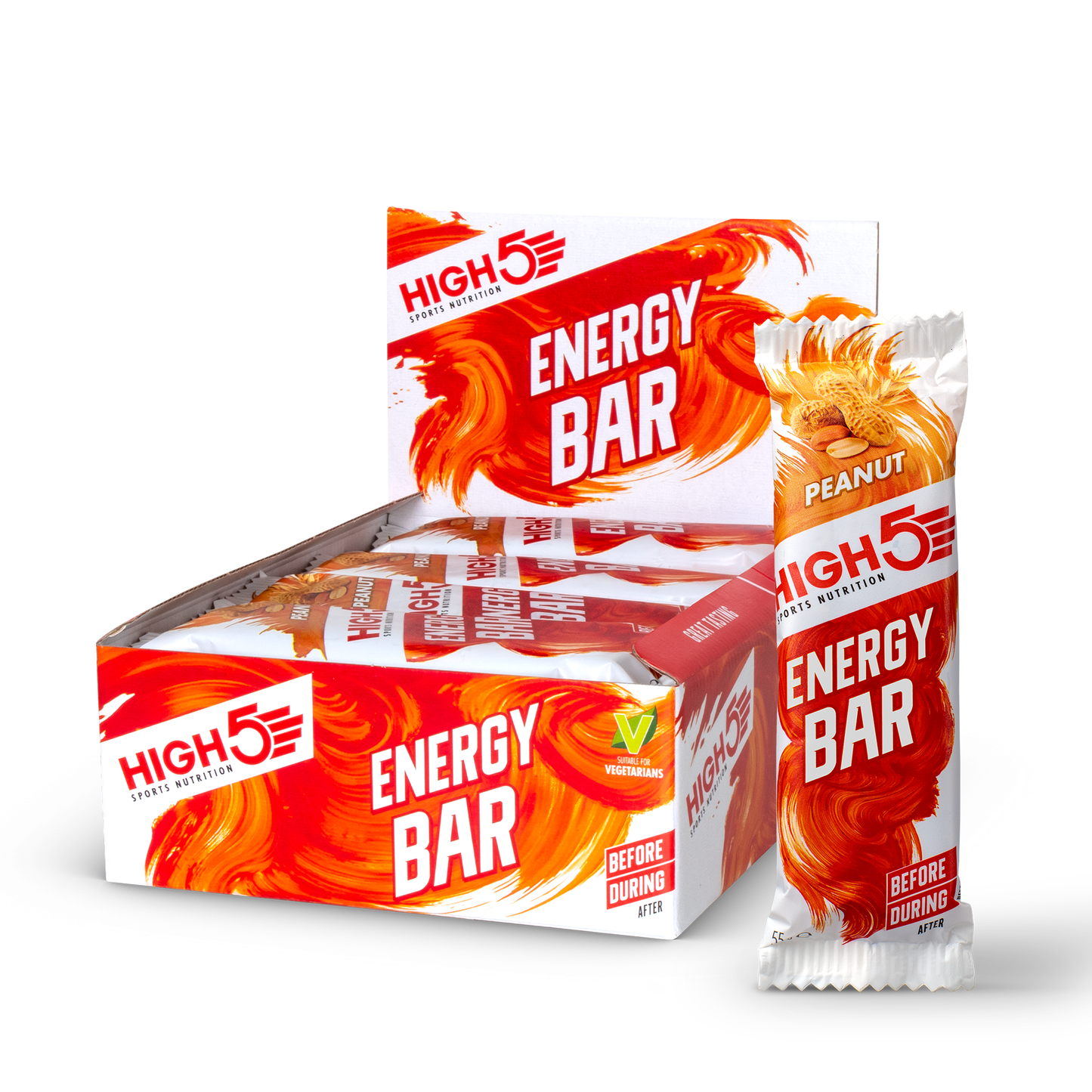 BARRA ENERGÉTICA HIGH5 (55 g) Cacahuete