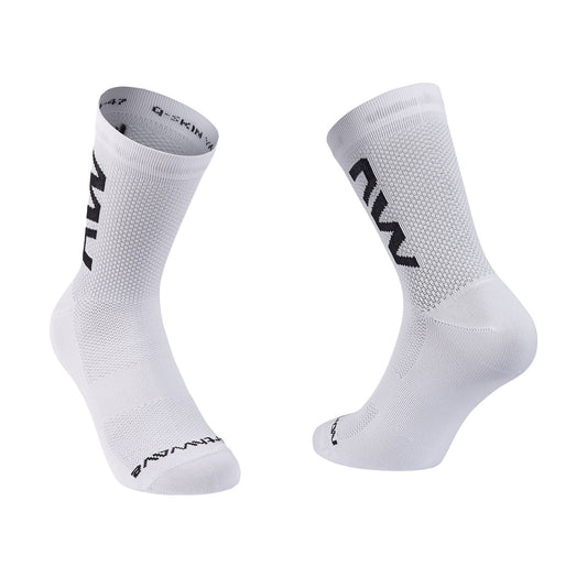 Calcetines NORTHWAVE EXTREME AIR MID Blanco/Negro