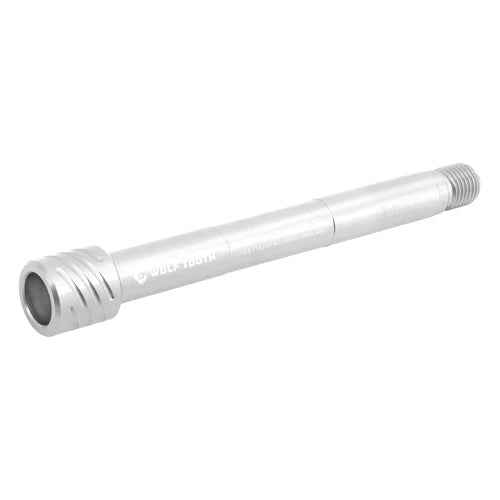 Eje de rueda delantera WOLF TOOTH para horquillas FOX 36/38 15x110 mm Boost Plata