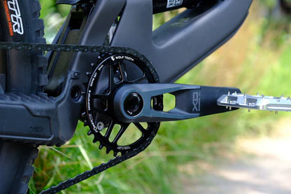 Plato Mono Oval WOLF TOOTH 12V SRAM Direct Mount 8 tornillos Offset 3mm