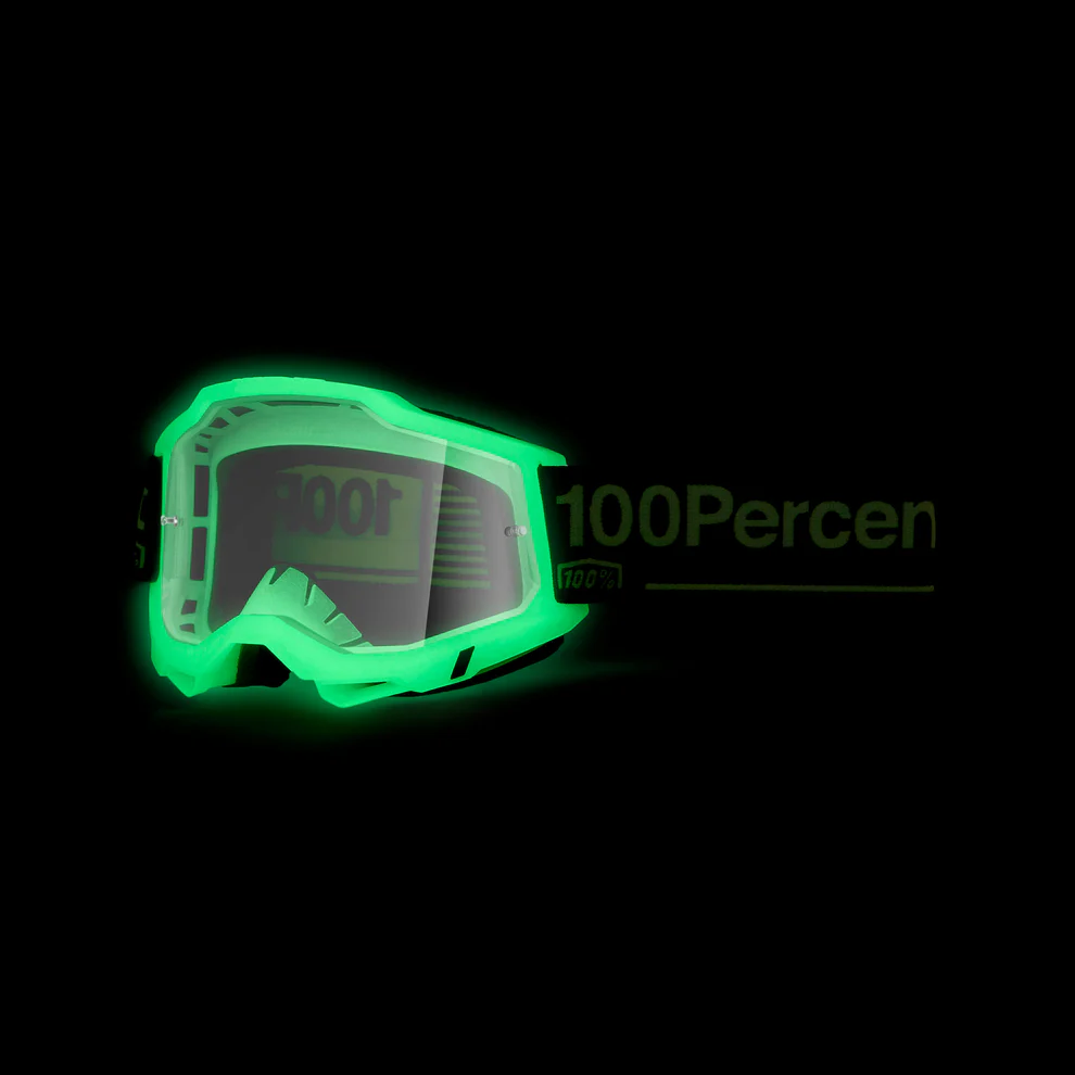 ACCURI 2 GLOW 100% Máscara Blanca Pantalla Transparente