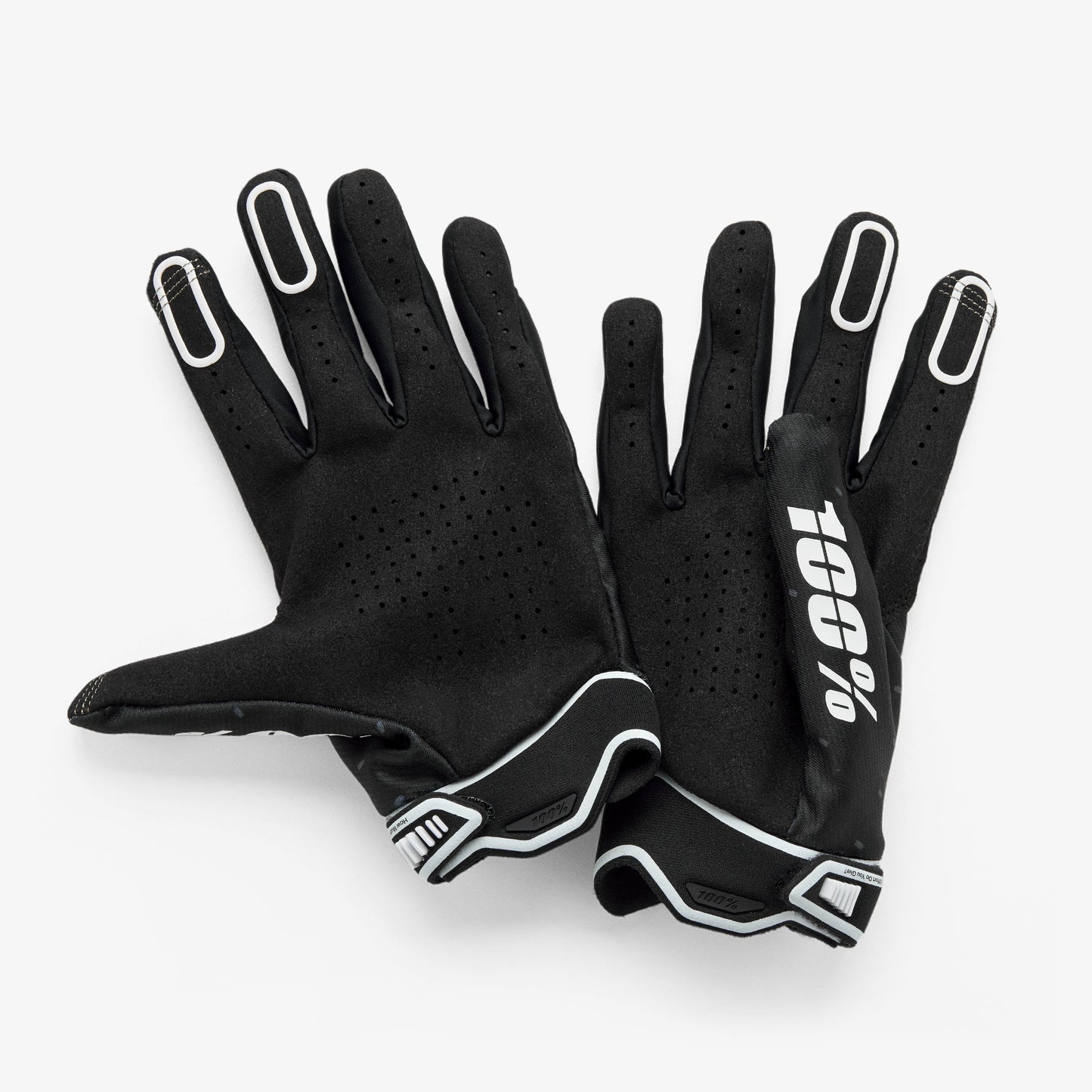 Guantes 100% RIDEFIT Amarillos