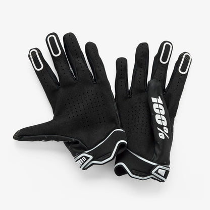 Guantes 100% RIDEFIT Amarillo