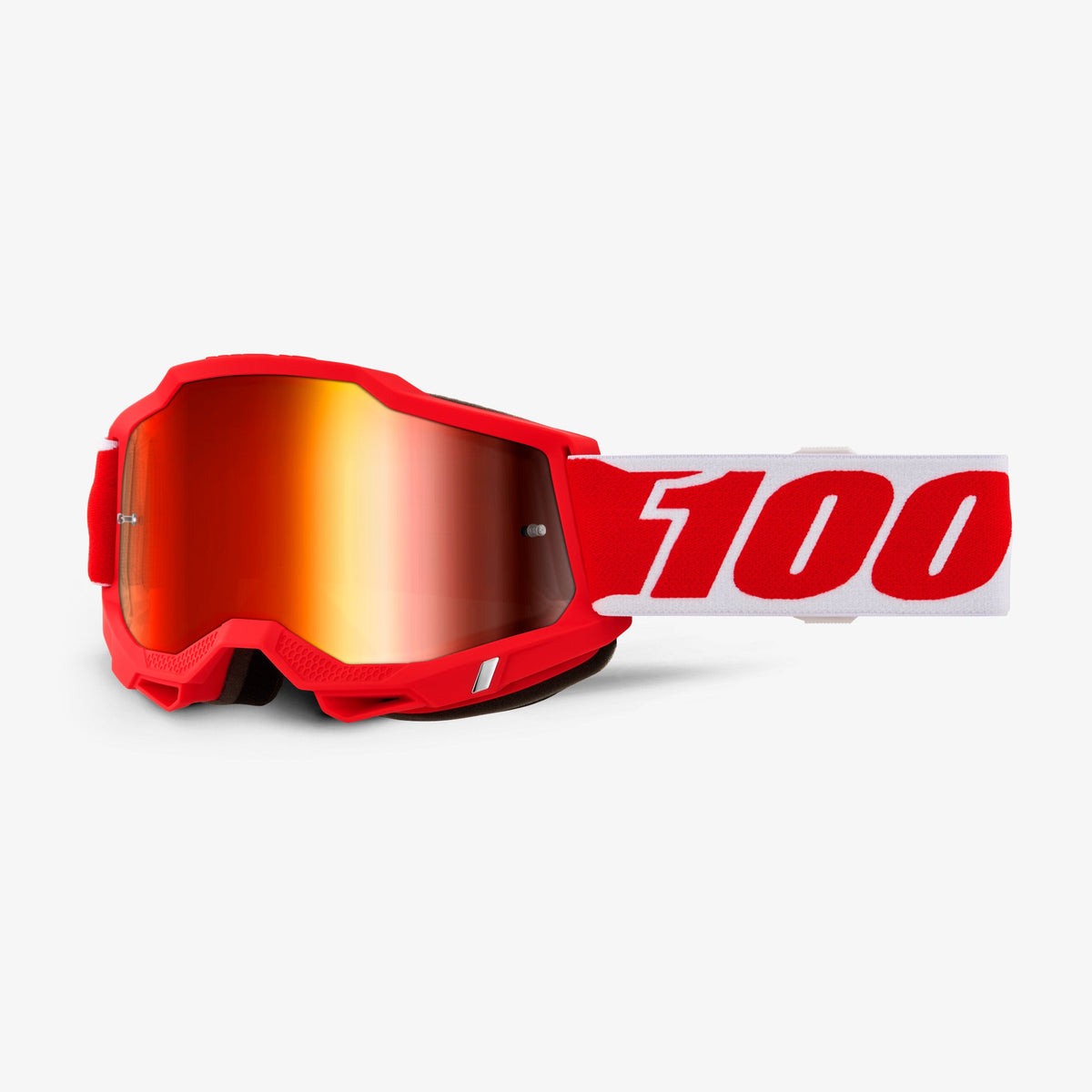 Gafas de máscara 100% ACCURI 2 Rd001 con lente de espejo rojo