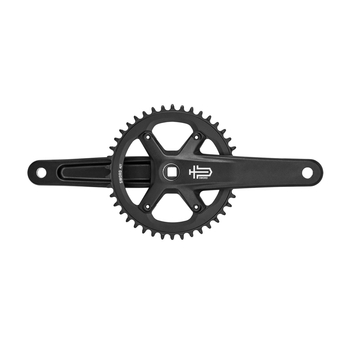 Bielas MICROSHIFT SWORD BLACK 1x de 42 dientes FC-G7900-42