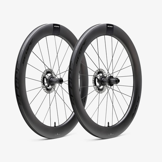 Juego de Ruedas SCOPE Race R6 Tubeless Ready (Centerlock) Negro