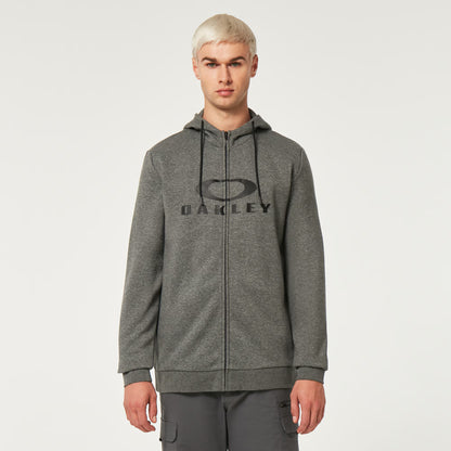 Sudadera con capucha OAKLEY BARK FZ 2.0 gris deportivo nuevo