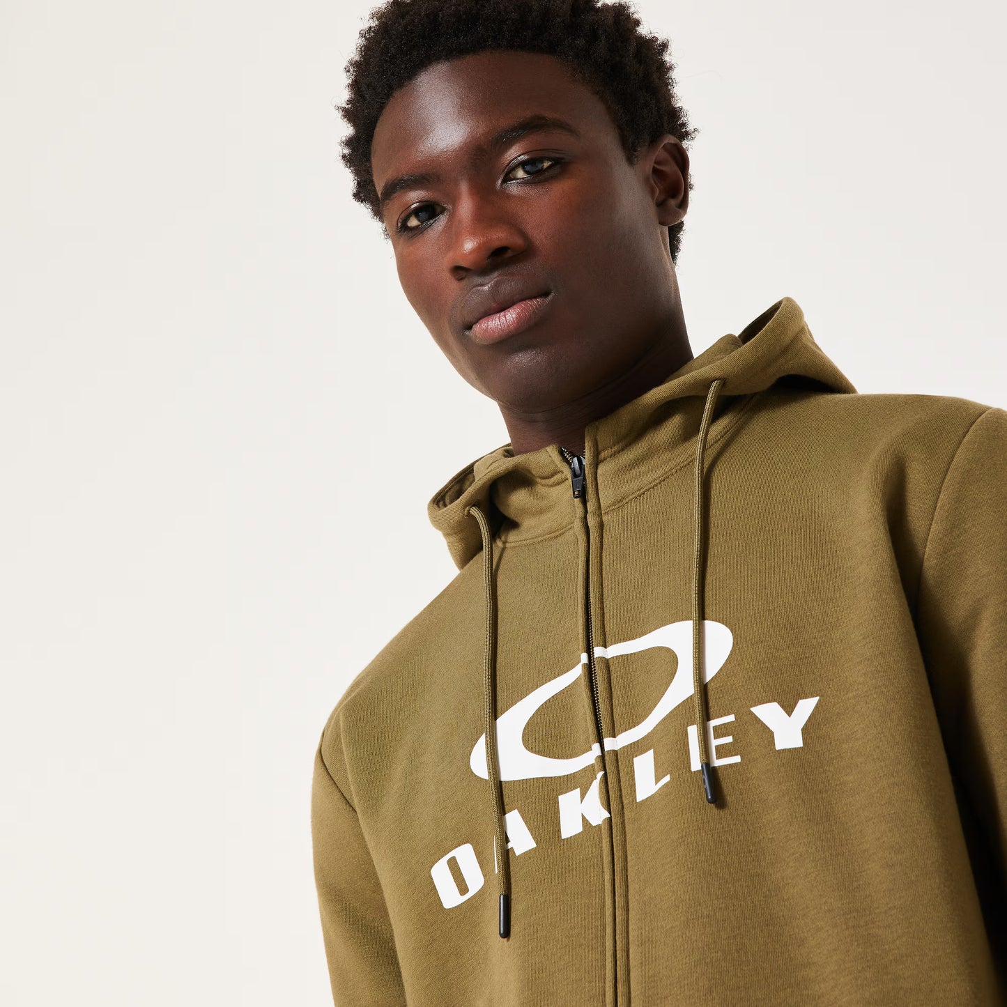 OAKLEY BARK FZ HOODIE 2.0 Sudadera con capucha verde militar