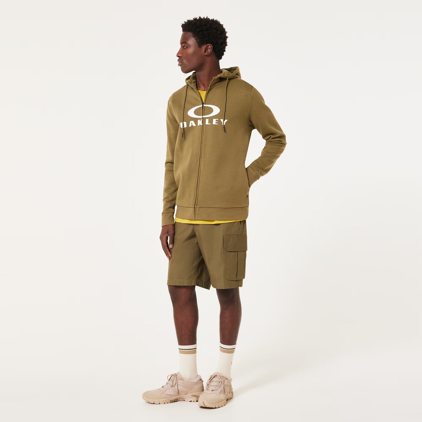 OAKLEY BARK FZ HOODIE 2.0 Sudadera con capucha verde militar