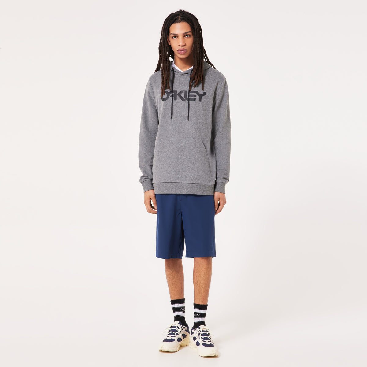 Sudadera con Capucha OAKLEY B1B PO HOODIE 2.0 Gris/Negro