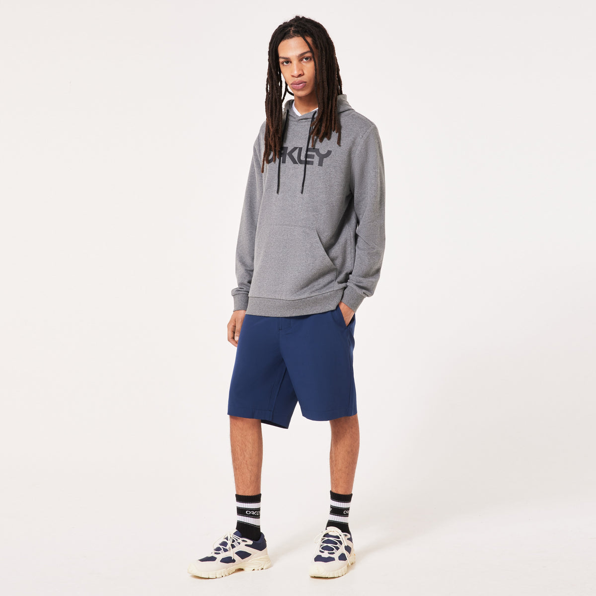 Sudadera con Capucha OAKLEY B1B PO HOODIE 2.0 Gris/Negro