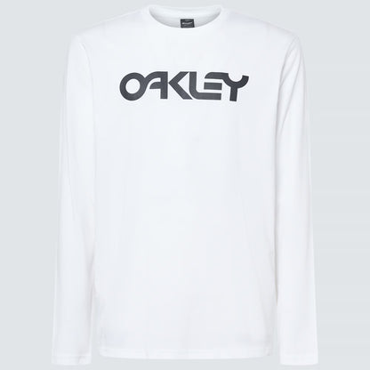 Camiseta OAKLEY MARK II 2.0 Manga Larga Blanco/Negro