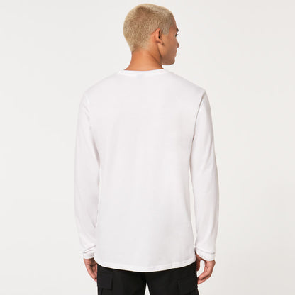 Camiseta OAKLEY MARK II 2.0 Manga Larga Blanco/Negro