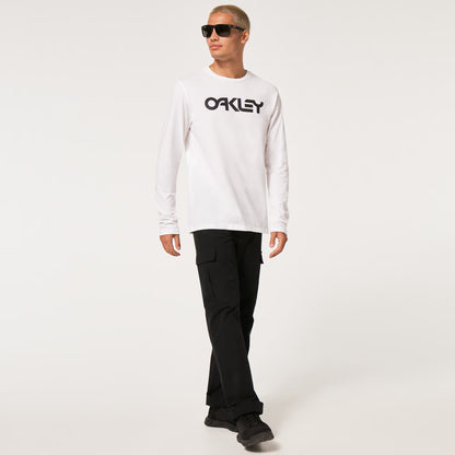 Camiseta OAKLEY MARK II 2.0 Manga Larga Blanco/Negro