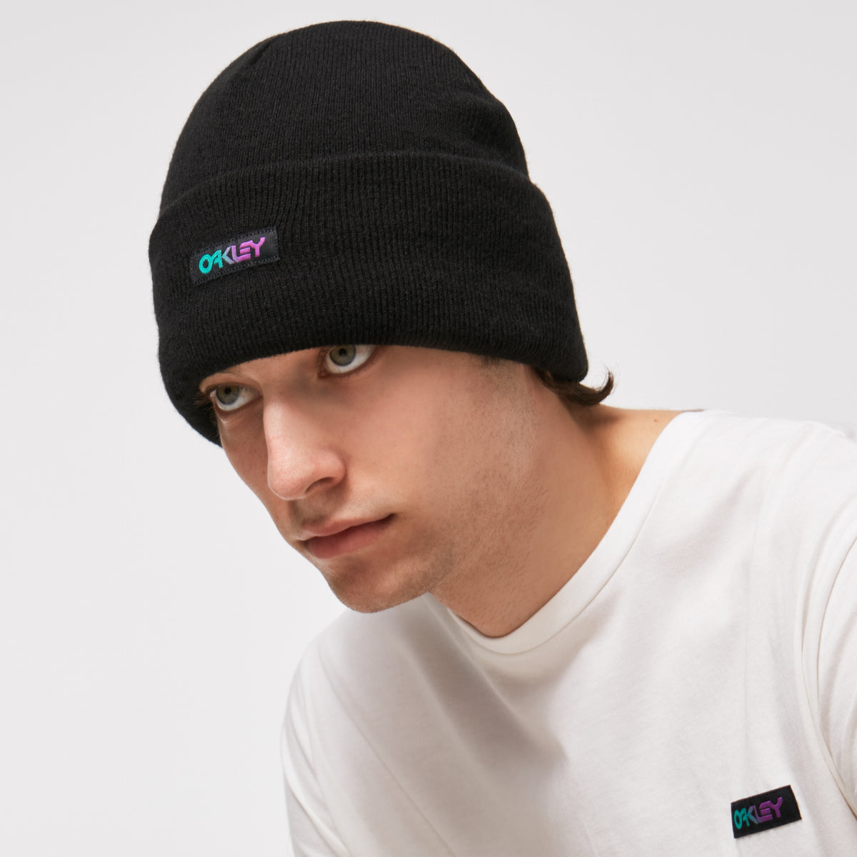 Gorro OAKLEY B1B GRADIENT PATCH Negro