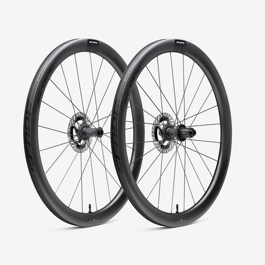 Par de ruedas SCOPE Race All Road R4.A Tubeless Ready (Centerlock) negro