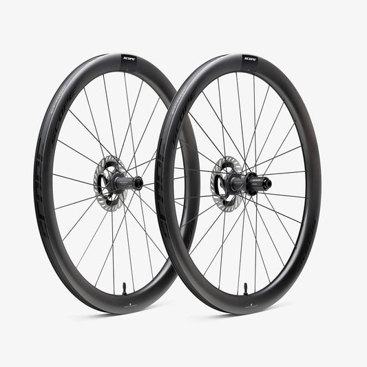 Par de Ruedas SCOPE Race R4 Tubeless Ready (Centerlock) Negro