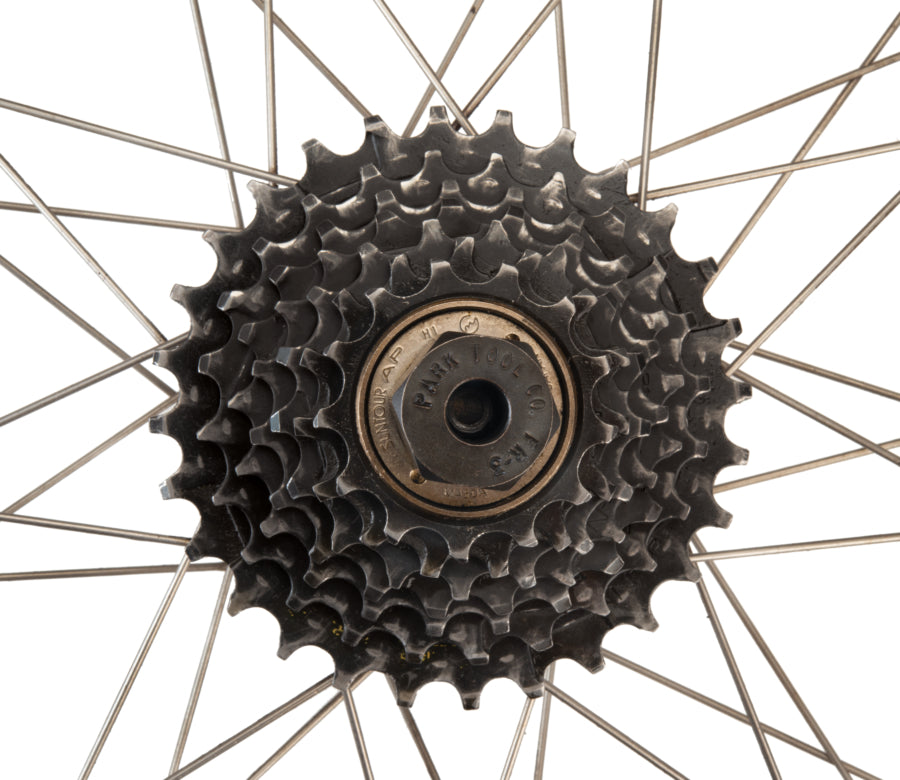 Park Tool FR-3 insertado en una rueda libre Suntour